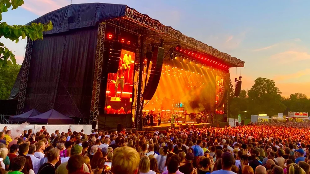 Openair Konzert mit Getränkeständen |Getränke Weidlich